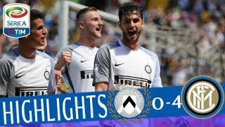 Udinese  Inter 04  Highlights  Giornata 36  Serie A TIM 201718 [upl. by Ailuj]