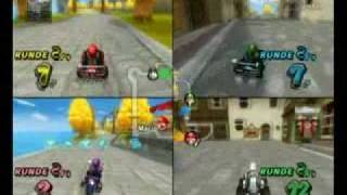 Mario Kart Wii Gameplay Amazing Finish [upl. by Mariand120]