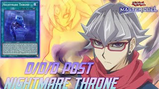 DDD Gameplay POST NIGHTMARE THRONE YuGiOh Master Duel [upl. by Goldfarb]