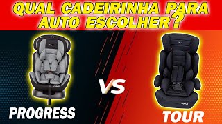 QUAL MELHOR CADEIRINHA DE BEBÊ PARA AUTO ESCOLHER 2023 Progress VS Tour Cosco  Custo Beneficio [upl. by Reinar]