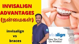 Cost of Affordable Invisalign in Chennai  Invisalign and Braces Advantages Tamil  DrMKP [upl. by Ley]