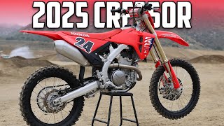 2025 Honda CRF250R First Ride Review  Cycle News [upl. by Derwood]