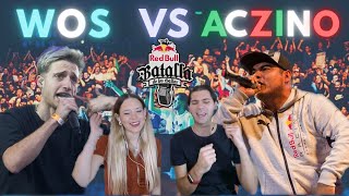 MATEREACCIÓN A WOS VS AZCINO RedBullInternacional 2019 Octavos  Flor y Mati Reaccionan [upl. by Fortunia]