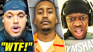 YouTubers React To Yung Filly Being Arrested For Horrific Crimes Chunkz KSI amp More [upl. by Christoper]