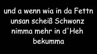 Die Vamummtn  Ana Geht No  Lyrics [upl. by Asaph]