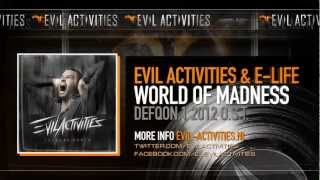 Evil Activities amp ELife  World Of Madness DefQon1 2012 OST Extreme Audio Album Preview [upl. by Odrautse328]