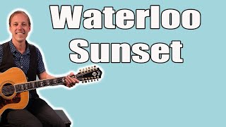 Waterloo Sunset Guitar Lesson The Kinks [upl. by Fillender]