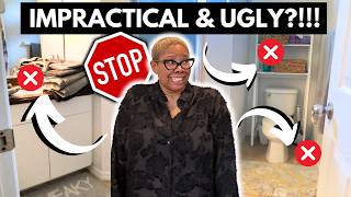 STOP Buying Impractical Bathroom Decor Do This Instead [upl. by Russi]