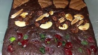 Brownie chocolate cake yummy yummy cakefood goancuisine cooking cake goa [upl. by Kcireddor211]