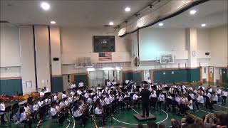 Yokosuka MS Beginning Band  Sentinel by Sandy Feldstein and Larry Clark [upl. by Nart609]