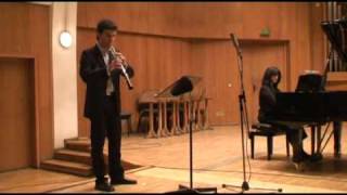 SaintSaens Oboe Sonata op166  2nd Movement [upl. by Akerehs]