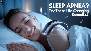 Sleep Apnea Remedies That Actually Work [upl. by Ashraf715]