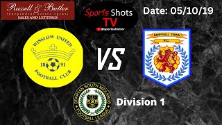 MATCH HIGHLIGHTS Winslow United 3 vs 2 Ampthill Town [upl. by Prudhoe]