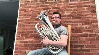 Testing The Besson Prestige 20522 Euphonium and The Adams E2LT Euphonium [upl. by Eleon22]