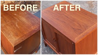 Thrift Store Rescue 8  Mid Century Furniture Restoration [upl. by Esteban734]