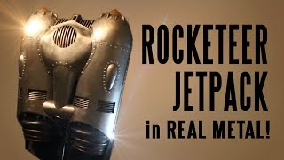 How to make the Rocketeer Jetpack in REAL METAL [upl. by Anawt]