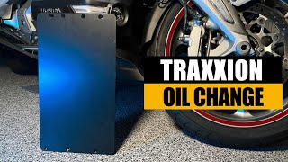 Oil Change With Traxxion Engine Guard Installed [upl. by Lliw]