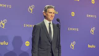 Billy Crudup Best Drama Supporting Actor The Morning Show 2024 Emmys press room interview [upl. by Gottuard]