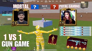 BEST FUNNY😂WOW GAMEPLAY WITH Mortal AND PAYAL GAMING😱1VS1 GUN GAME DEATH MATCH🔥SAMSUNGA7A8J4J536 [upl. by Nera275]