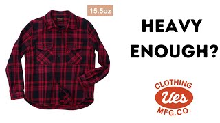 UES Ultra Heavy Flannel Review [upl. by Etteuqal93]