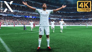 FIFA 24  Manchester City vs Real Madrid  UEFA Chapions League 2024 4K [upl. by Nywles767]