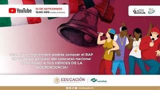 GANADOR NACIONAL DEL CONCURSO DE RAP EDUCATIVO “RAPEANDO A TUS HÉROES DE LA INDEPENDENCIA” 2023 4K [upl. by Levitt]