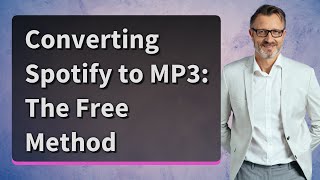 Converting Spotify to MP3 The Free Method [upl. by Atsedom136]