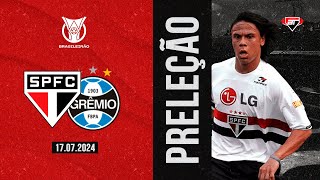 São Paulo recebe Grêmio no MorumBIS buscando VOLTAR PARA O G4  Preleção com Renan Teixeira [upl. by Abbottson]