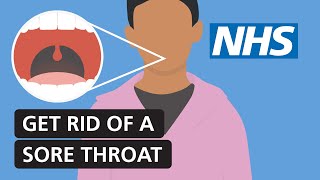 Sore throat symptoms and treatment  NHS [upl. by Nywloc879]