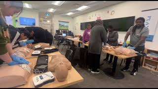 Canadian Red Cross First aid and CPR training in Mississauga Ontario [upl. by Shayne213]