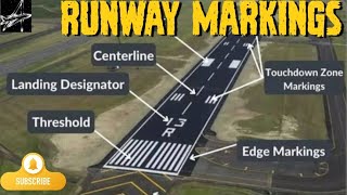 Runway Markings  ICAO Annex 14 [upl. by Manuel]