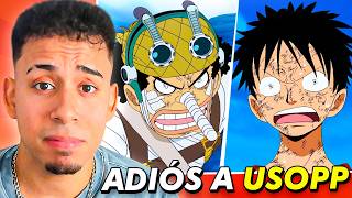 LUFFY VS USOPP LA PELEA MÁS TRISTE DE ONE PIECE  Reacción a Water 7 [upl. by Cinimmod591]