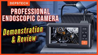 Professional Endoscope Camera  Borescope Camera Review From Depstech [upl. by Kam]