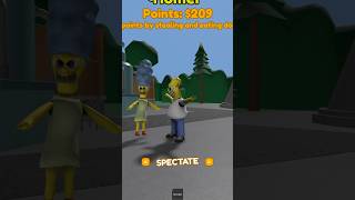 Hungry Simpsons All Jumpscare Characters roblox Roblox Obby Rainbow Friends Hungry Simpsons [upl. by Annovy]