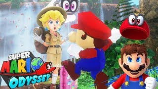 EN BUSCA DE PEACH OTRA VEZ ¡¡ NUEVO REINO APARECE   Super Mario Odyssey 13  ZetaSSJ [upl. by Aneryc]