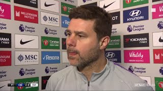 Mauricio Pochettino reacts to Spurs defeat at Chelsea [upl. by Fancie30]