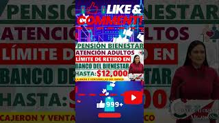 💥☑️🙌🏻Limites de retiro para las cuantas de los beneficiarios de los programas del bienestar🫨💵💳 [upl. by Rojas]