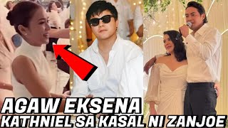 KATHRYN BERNARDO AT DANIEL PADILLA NAGKATITIGAN AGAW EKSENA SA KASAL NI RIA ATAYDE amp ZANJOE MARUDO [upl. by Eelyma]