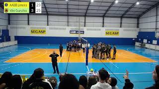 AABB Limeira X Vedacit Volei Guarulhos  Campeonato Paulista Sub 21 Masculino [upl. by Reichert]