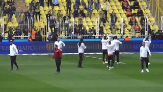 GSli Futbolcular Nuri Alço ile karşılama Tribün Çekim Fenerbahçe 00 Galatasaray 17032018 [upl. by Erdreid]