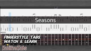 Chris Cornell  Seasons  Fingerstyle Guitar Tabs [upl. by Nnyrat]