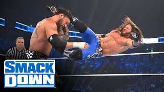 AJ Styles amp Michin vs Karrion Kross amp Scarlett SmackDown highlights June 16 2023 [upl. by Yenaled]