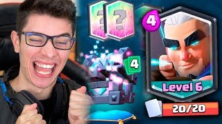 GEMEI TUDO E TESTEI O ARQUEIRO MÁGICO NÍVEL 6 NO CLASH ROYALE [upl. by Drummond979]