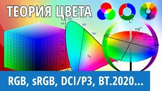 Теория цвета что такое RGB sRGB REC709 DCIP3 BT2020 и цветовое пространство CIE1931 [upl. by Thorn477]