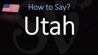 How to Pronounce Utah CORRECTLY [upl. by Mariana870]