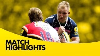 London Wasps vs Gloucester Rugby  Aviva Premiership Rugby 201314 [upl. by Joed361]