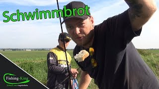 SchwimmbrotAngeln auf Karpfen und Döbel  so gehts Tutorial  FishingKingde [upl. by Bertasi]