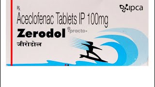 Tablet zerodol painkiller fever [upl. by Zerat491]