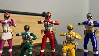 Dairanger Roll Call Stop Motion [upl. by Brendin]