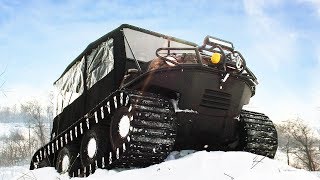 Newest ARGO AVENGER 8x8 tracks and wheels ATV [upl. by Dusa]